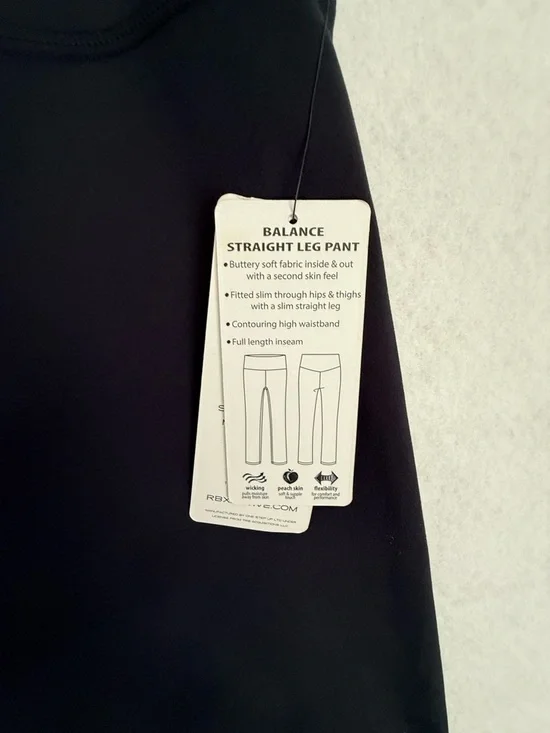 RBX Yoga Soft Touch Straight Pants Size large NWT - Picture 8 of 12